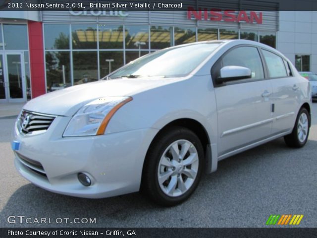2012 Nissan Sentra 2.0 SL in Brilliant Silver Metallic