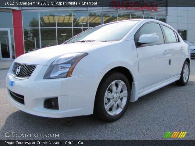 2012 Nissan Sentra 2.0 SR in Aspen White