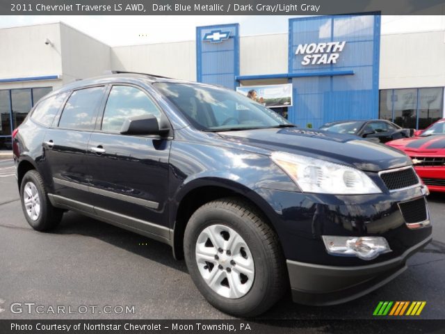 2011 Chevrolet Traverse LS AWD in Dark Blue Metallic