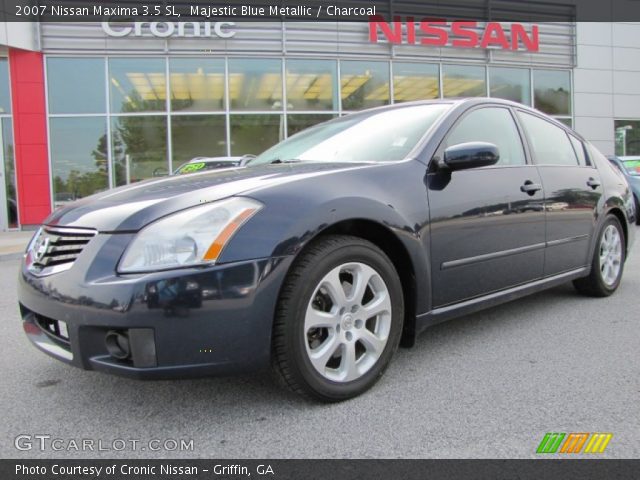2007 Nissan Maxima 3.5 SL in Majestic Blue Metallic