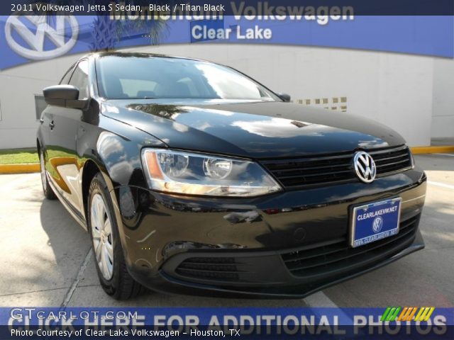 2011 Volkswagen Jetta S Sedan in Black