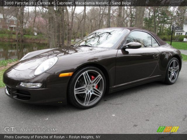 2008 Porsche 911 Carrera 4S Cabriolet in Macadamia Metallic