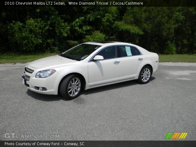 2010 Chevrolet Malibu LTZ Sedan in White Diamond Tricoat