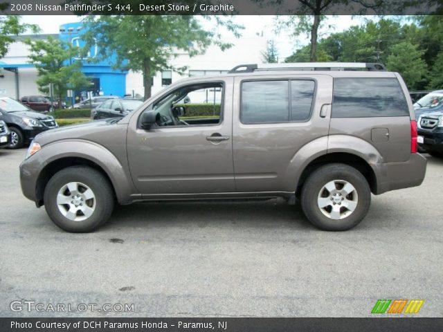 2008 Nissan Pathfinder S 4x4 in Desert Stone