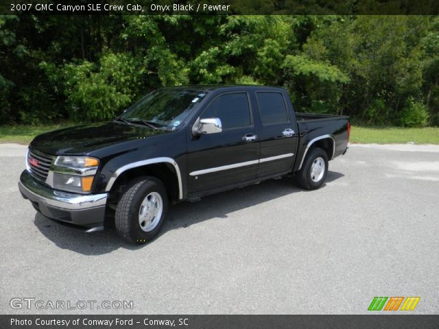 2007 GMC Canyon SLE Crew Cab in Onyx Black