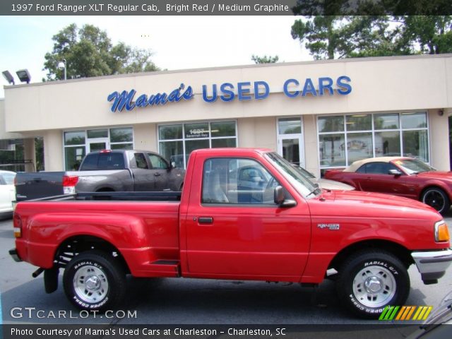 1997 Ford Ranger XLT Regular Cab in Bright Red