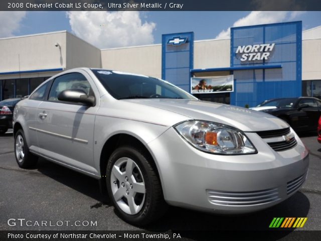 2008 Chevrolet Cobalt LS Coupe in Ultra Silver Metallic