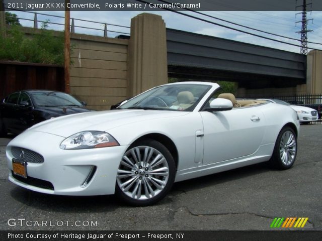 2011 Jaguar XK XK Convertible in Polaris White