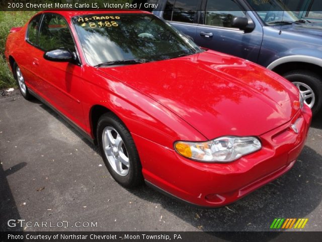 2003 Chevrolet Monte Carlo LS in Victory Red