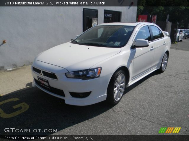 2010 Mitsubishi Lancer GTS in Wicked White Metallic