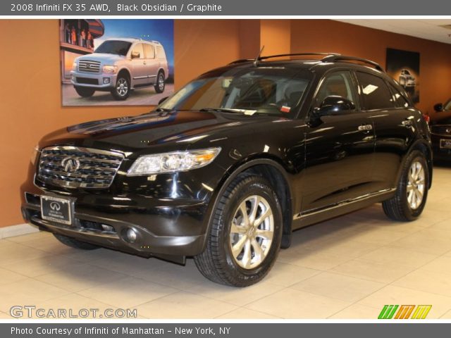 2008 Infiniti FX 35 AWD in Black Obsidian