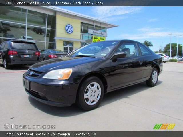 2002 Black honda civic coupe #5
