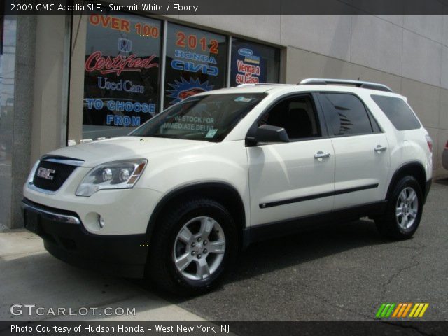 2009 GMC Acadia SLE in Summit White