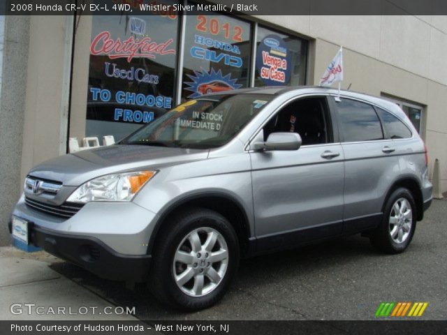 2008 Honda CR-V EX-L 4WD in Whistler Silver Metallic