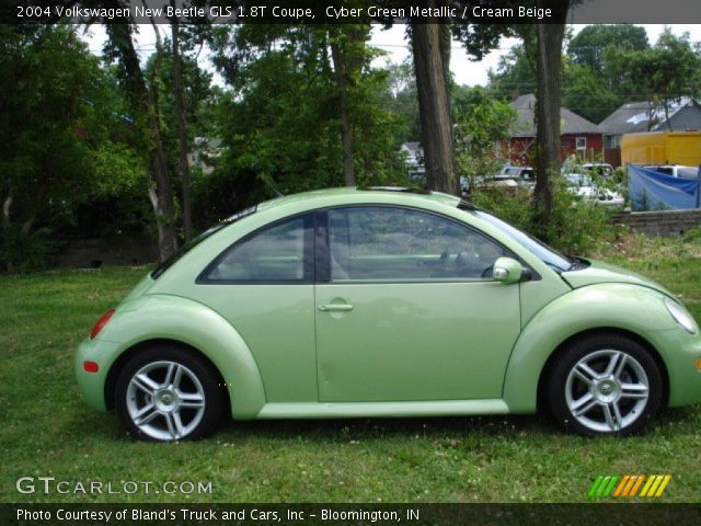 2004 Volkswagen New Beetle GLS 1.8T Coupe in Cyber Green Metallic