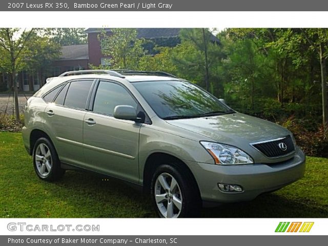 2007 Lexus RX 350 in Bamboo Green Pearl