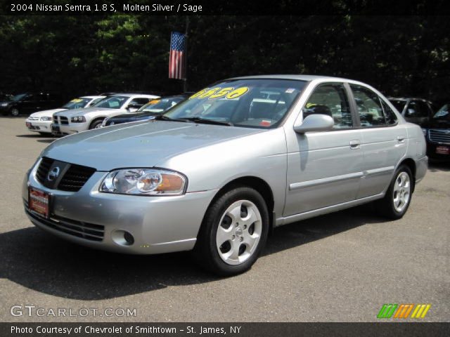 2004 Nissan Sentra 1.8 S in Molten Silver