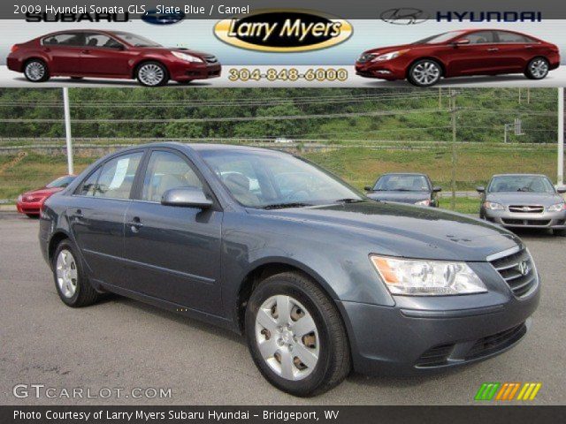 2009 Hyundai Sonata GLS in Slate Blue