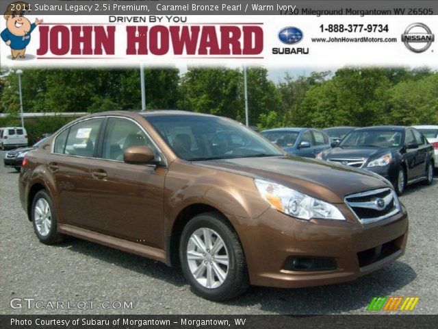 2011 Subaru Legacy 2.5i Premium in Caramel Bronze Pearl