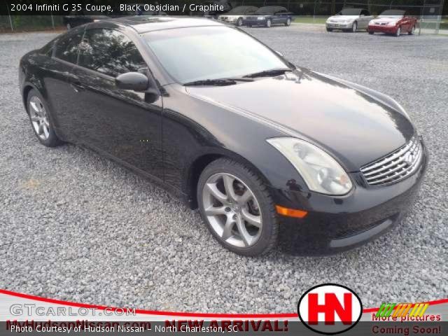 2004 Infiniti G 35 Coupe in Black Obsidian