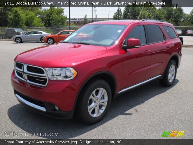 2011 Dodge Durango Crew in Inferno Red Crystal Pearl