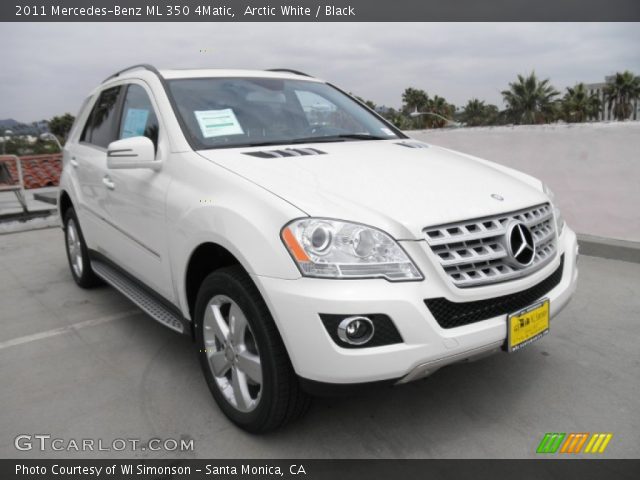 2011 Mercedes-Benz ML 350 4Matic in Arctic White