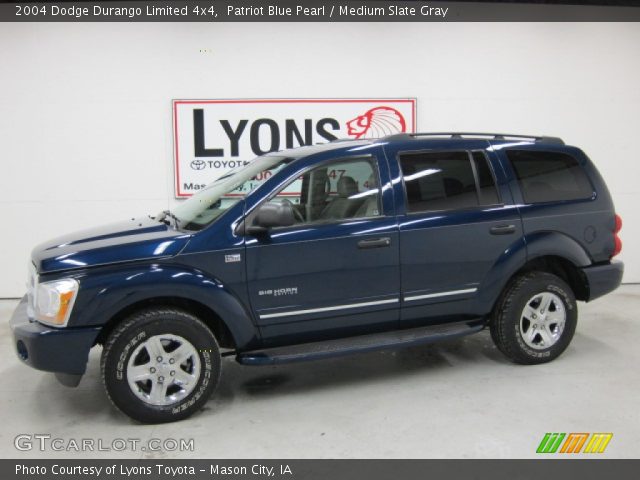2004 Dodge Durango Limited 4x4 in Patriot Blue Pearl