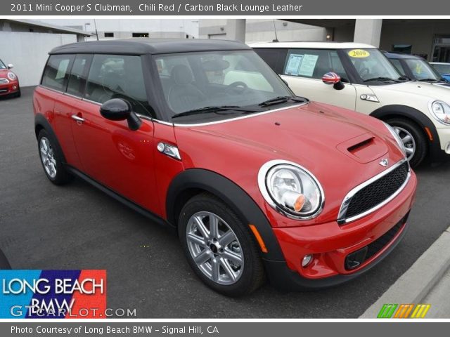 2011 Mini Cooper S Clubman in Chili Red