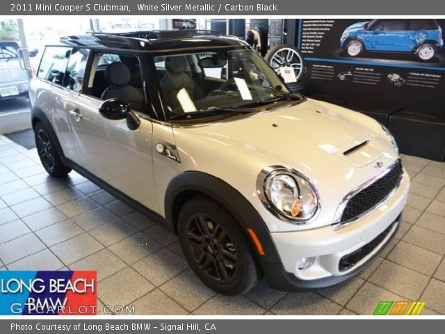 2011 Mini Cooper S Clubman in White Silver Metallic