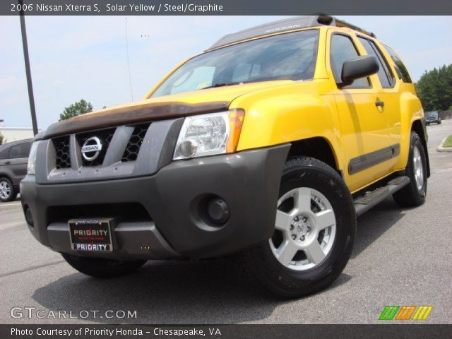 2006 Nissan Xterra S in Solar Yellow