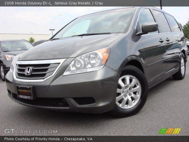 2008 Honda Odyssey EX-L in Nimbus Gray Metallic