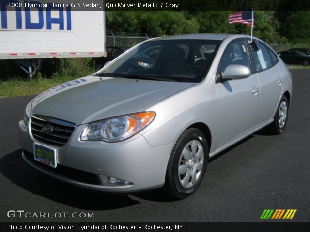 2008 Hyundai Elantra GLS Sedan in QuickSilver Metallic