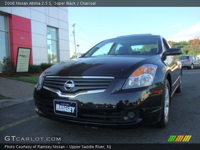 2008 Nissan Altima 2.5 S in Super Black