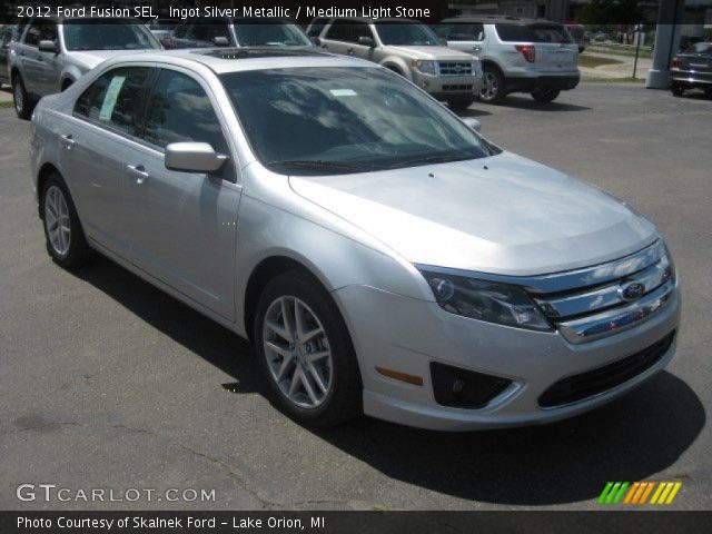 2012 Ford Fusion SEL in Ingot Silver Metallic