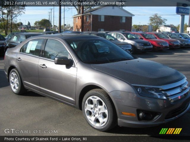 2012 Ford Fusion SEL V6 AWD in Sterling Grey Metallic