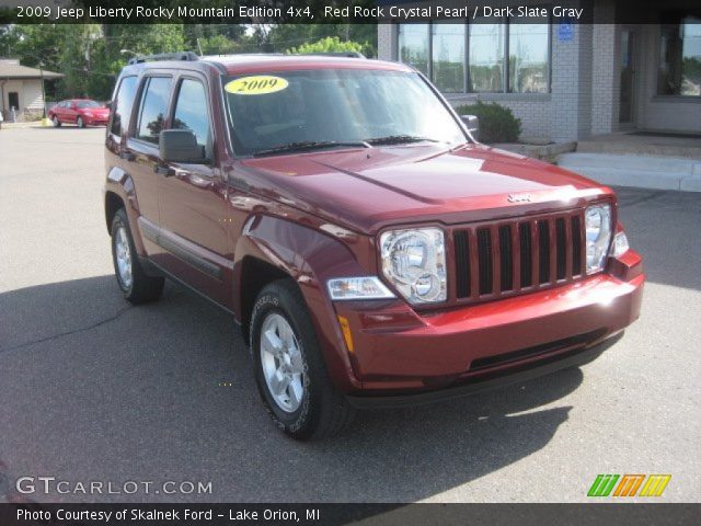 2009 Jeep Liberty Rocky Mountain Edition 4x4 in Red Rock Crystal Pearl