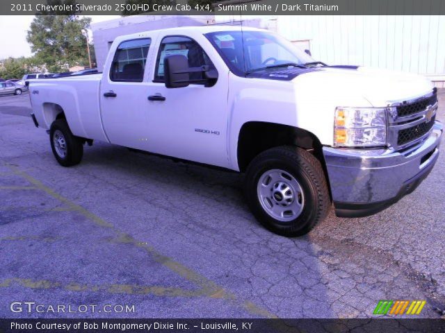 2011 Chevrolet Silverado 2500HD Crew Cab 4x4 in Summit White