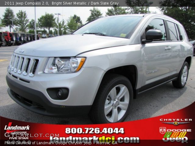 2011 Jeep Compass 2.0 in Bright Silver Metallic