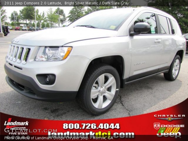 2011 Jeep Compass 2.0 Latitude in Bright Silver Metallic