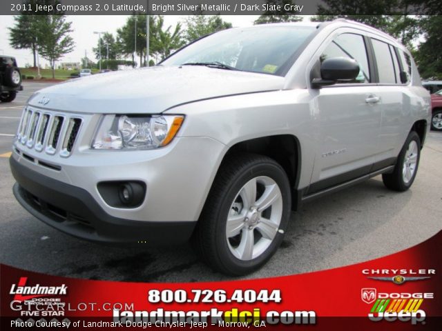 2011 Jeep Compass 2.0 Latitude in Bright Silver Metallic