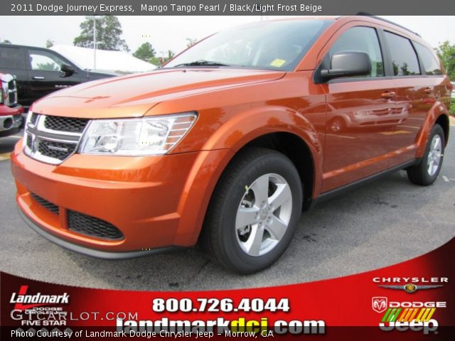 2011 Dodge Journey Express in Mango Tango Pearl