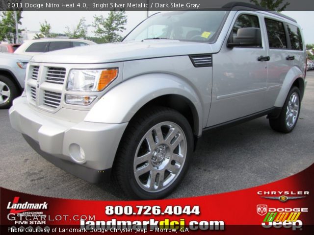 2011 Dodge Nitro Heat 4.0 in Bright Silver Metallic