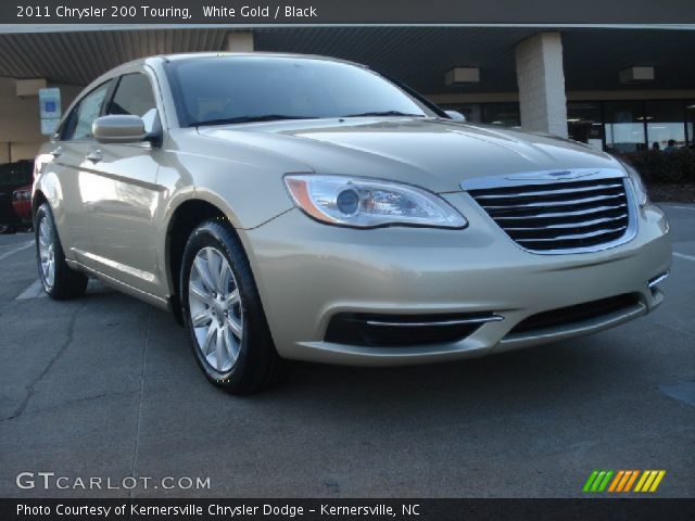 2011 Chrysler 200 Touring in White Gold