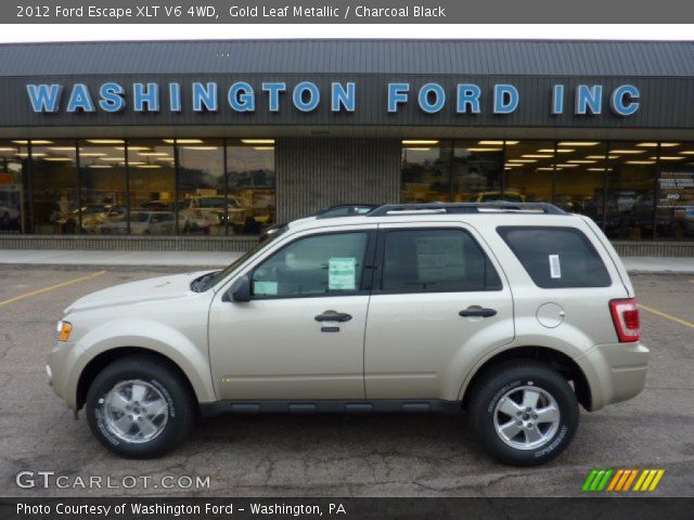 2012 Ford Escape XLT V6 4WD in Gold Leaf Metallic