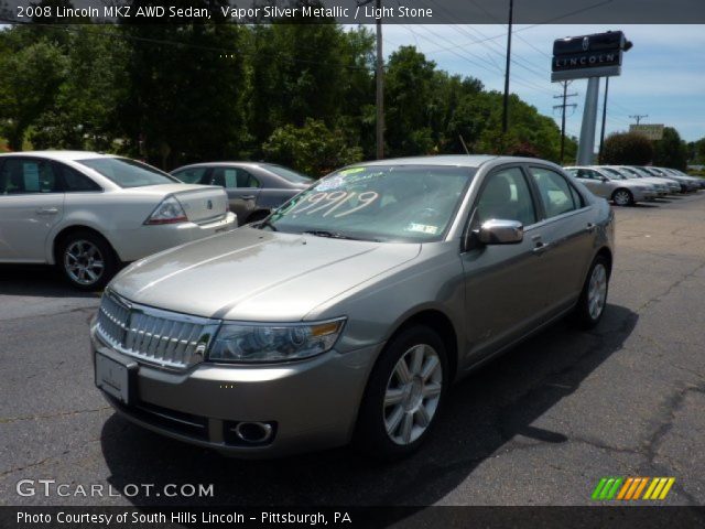 2008 Lincoln MKZ AWD Sedan in Vapor Silver Metallic