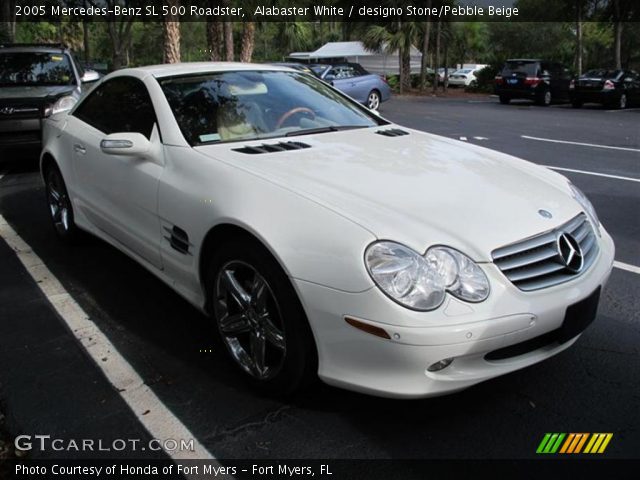 2005 Mercedes-Benz SL 500 Roadster in Alabaster White