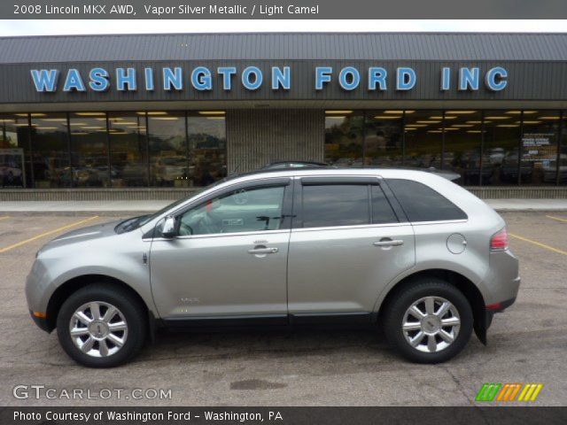 2008 Lincoln MKX AWD in Vapor Silver Metallic