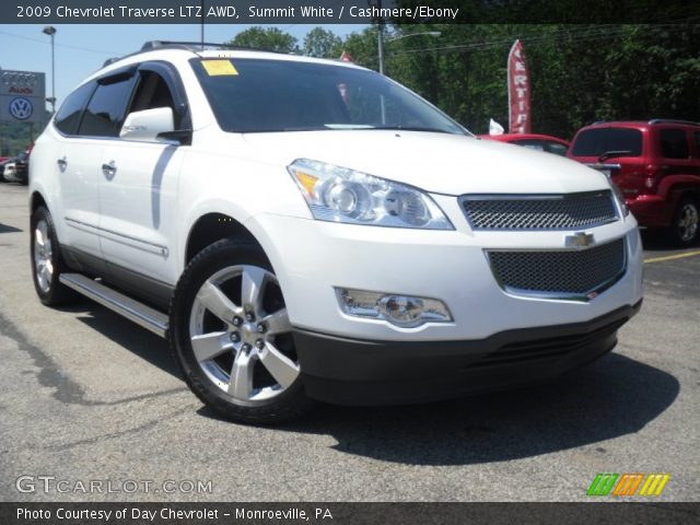 2009 Chevrolet Traverse LTZ AWD in Summit White
