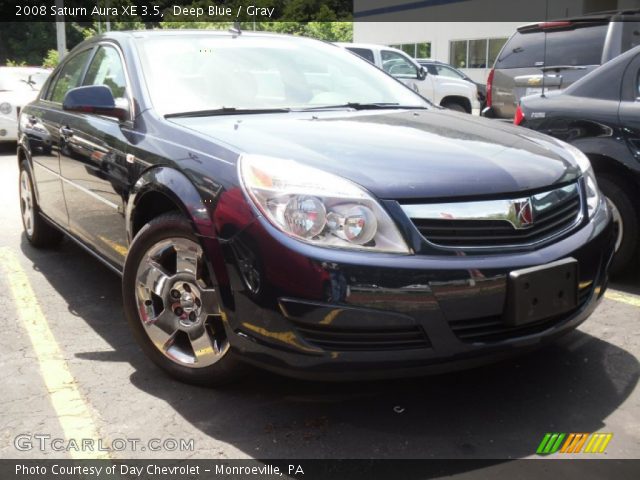 2008 Saturn Aura XE 3.5 in Deep Blue