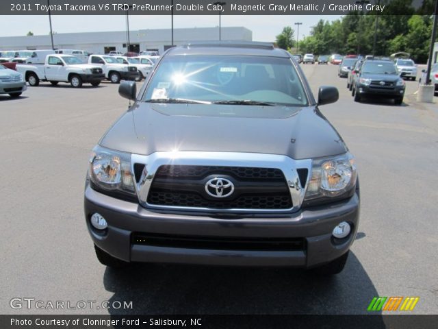 2011 Toyota Tacoma V6 TRD PreRunner Double Cab in Magnetic Gray Metallic